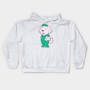 Dog Nurse Kids Hoodie